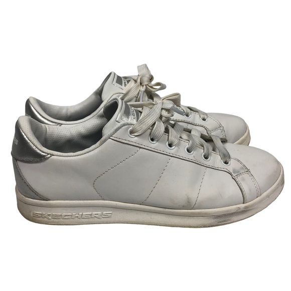 Skechers Memory Foam White Sneakers size 8 - Picture 8 of 10